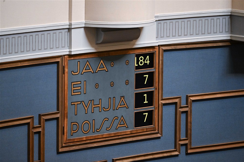 Finnish Parliament approved Finland’s accession to NATO