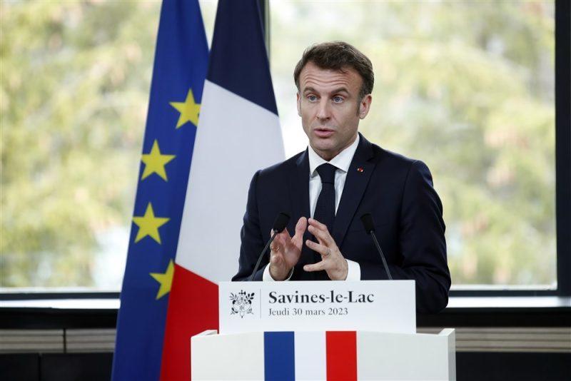 Macron kündigt umfassenden Plan zur Bekämpfung von Dürren an