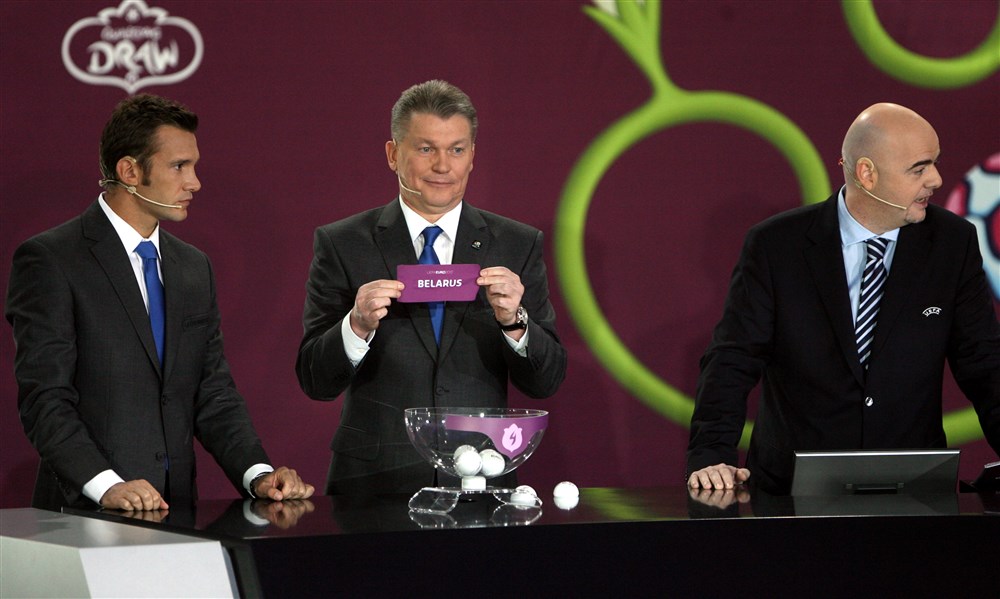 Soccer Draw ceremony