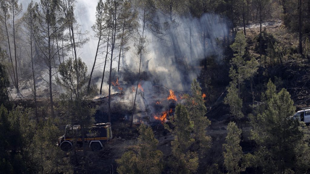 Spain wildfire
