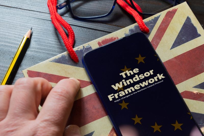 London und Brüssel verabschieden neues Nordirland-Abkommen