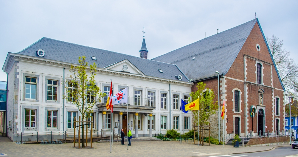Eupen,,Belgium,,April,11,,2014:,View,Of,The,City,Center