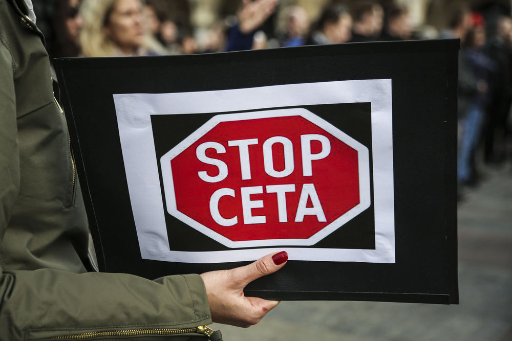 Krakow,,Polska,-,October,15,,2016.,Protest,In,Poland,Against