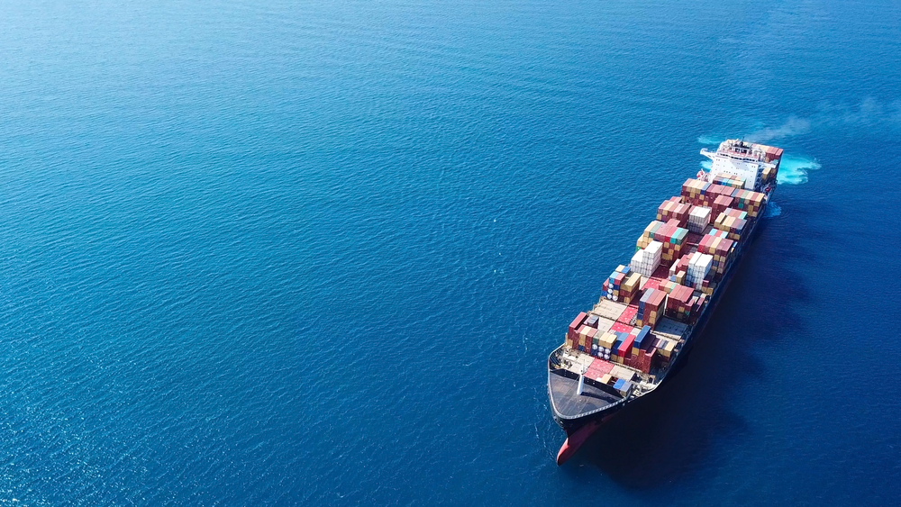 Large,Container,Ship,At,Sea,-,Aerial,Image