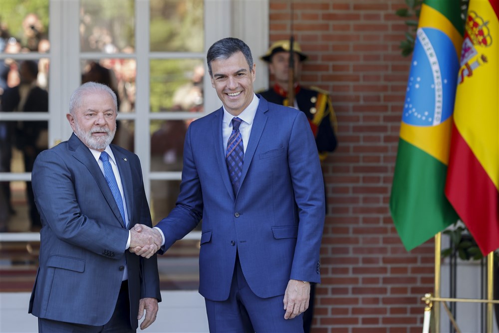 Brazilian President meets Spanish Prime Minister in Madrid