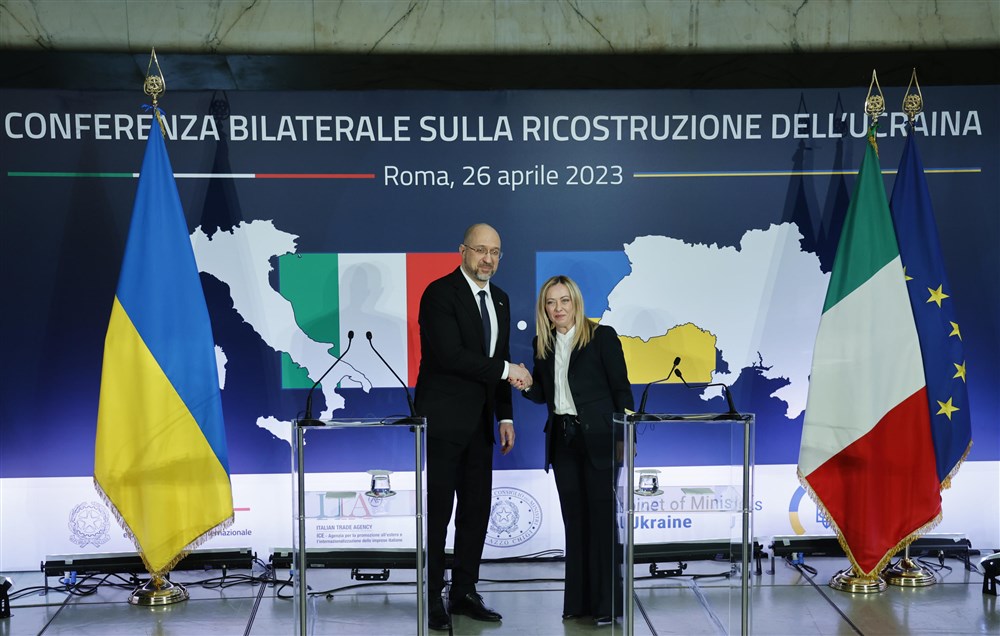 Bilateral Conference for the reconstruction of Ukraine in Rome