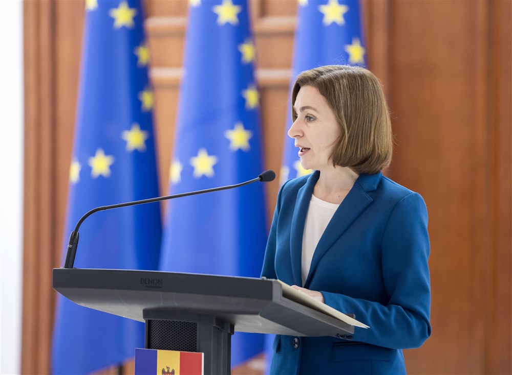 European Council President Charles Michel visits Moldova