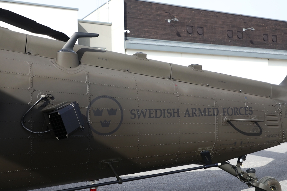 Malmslätt,,Sweden-,29,March,2022:,The,Swedish,Armed,Forces,Helicopter