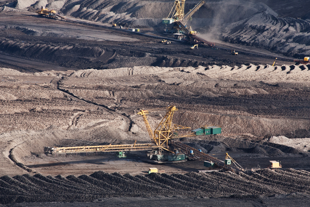 The,Excavator,In,Coal,Opencast,Near,Most,-,Czech,Republic