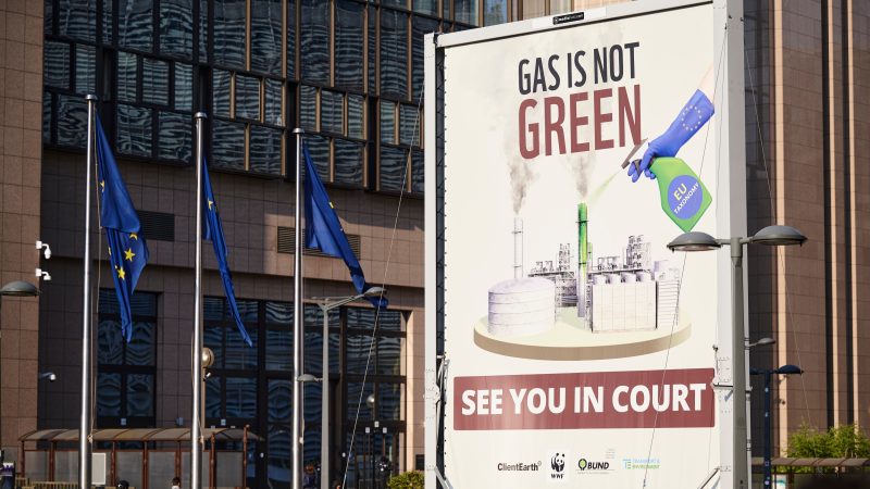 "Grünes" Label für Atomkraft und Gas: NGOs verklagen EU-Kommission