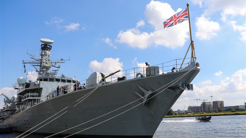 Britische Marine übt Verteidigung Schwedens