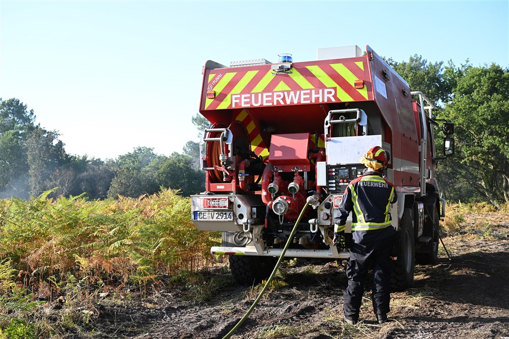 Wildfires in southwestern France