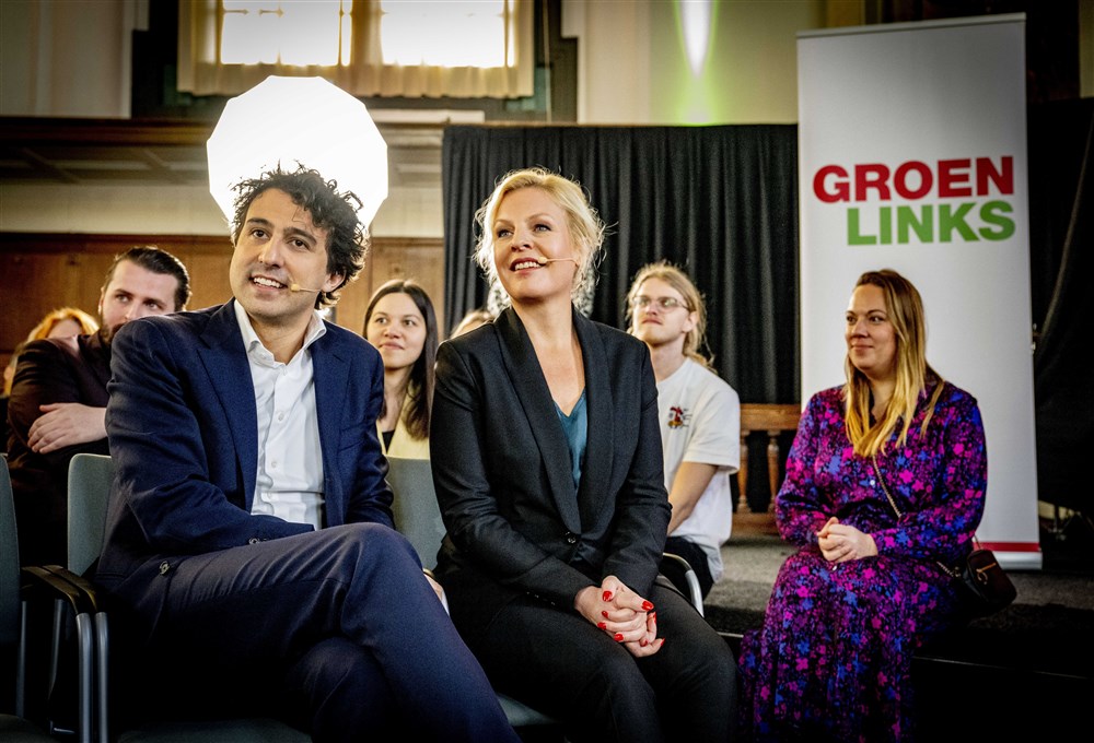Elections: GroenLinks and PvdA campaign visit to Middelburg