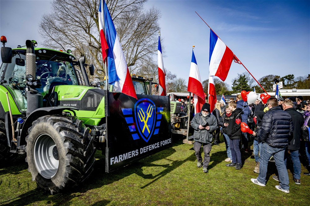 Farmers Defense Force demonstration in The Hague