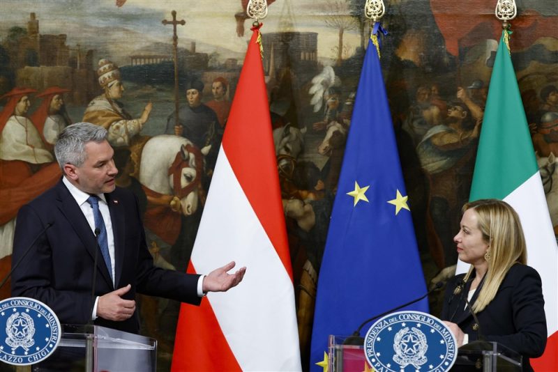 Österreich und Italien schmieden Allianz gegen irreguläre Migration