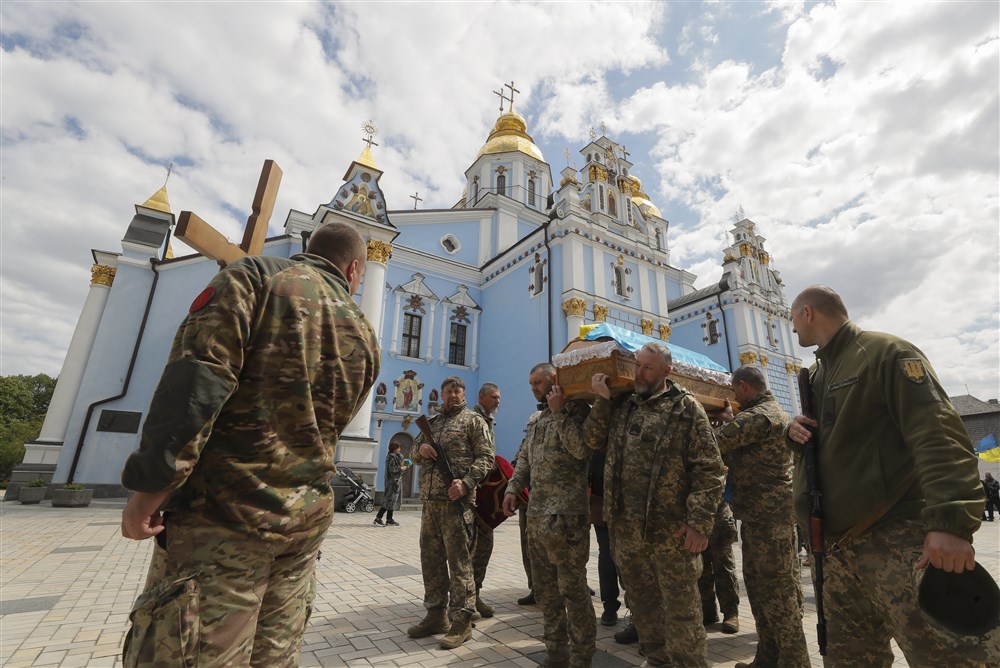 Ukraine bids farewell to late serviceman Danylo Denysevych