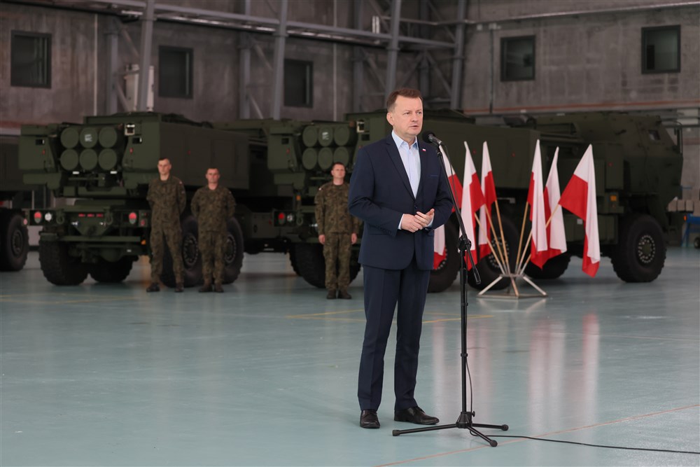 First High Mobility Artillery Rocket Systems arrive in Poland