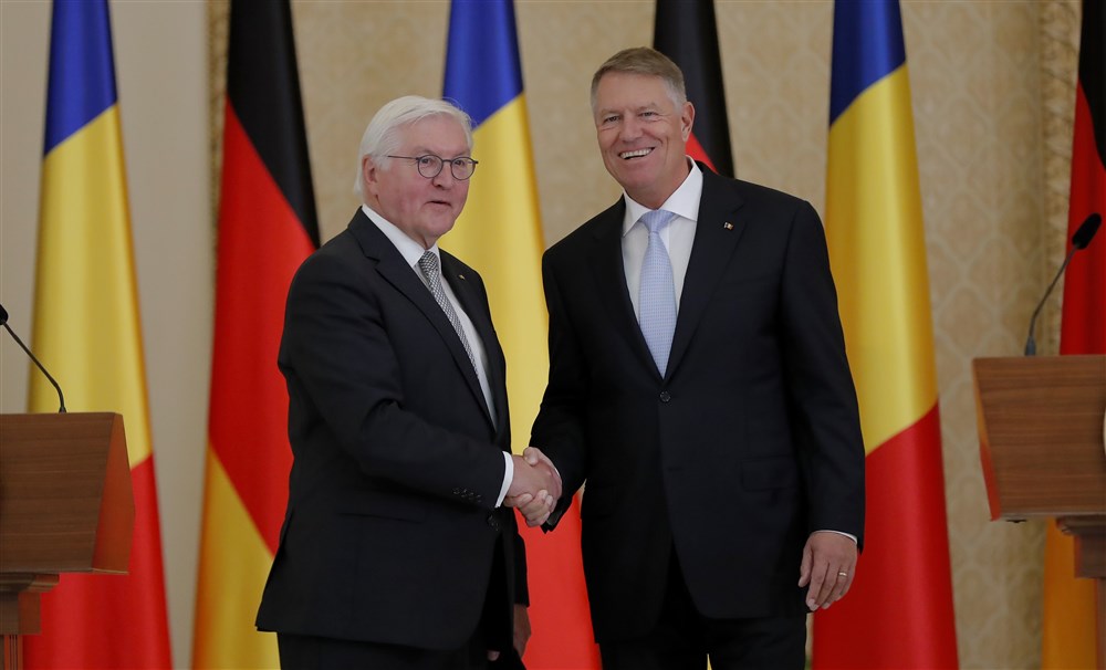 German President Frank-Walter Steinmeier visits Romania