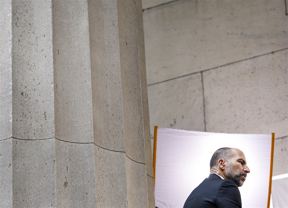 Uber IPO at New York Stock Exchange