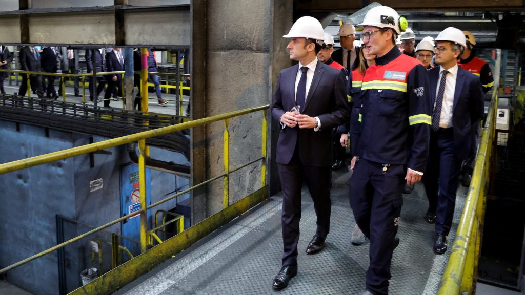 Macron battery gigafactory