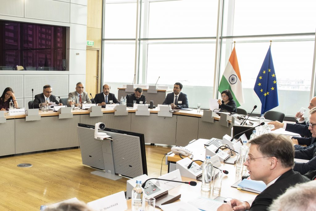 Participation of Valdis Dombrovskis, Executive Vice-President of the European Commission, to a stakeholder meeting for working group n°3 (trade) , in the framework of the EU-India Trade and Technology Council