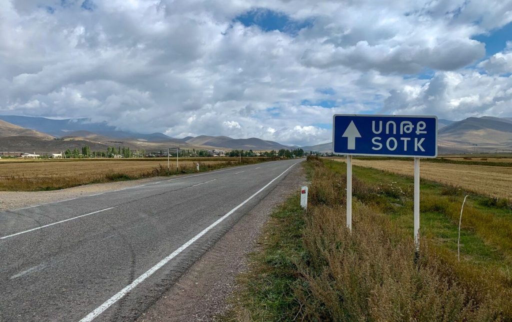 Sotk roadsign