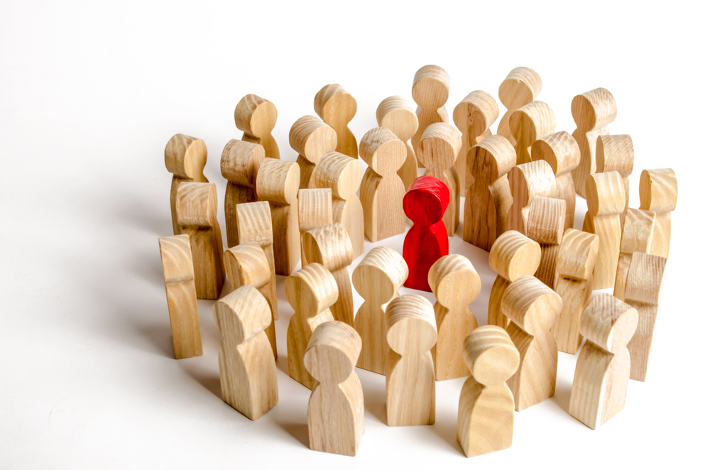 A,Crowd,Of,People,Surrounded,The,Red,Man.,Accusation,Of