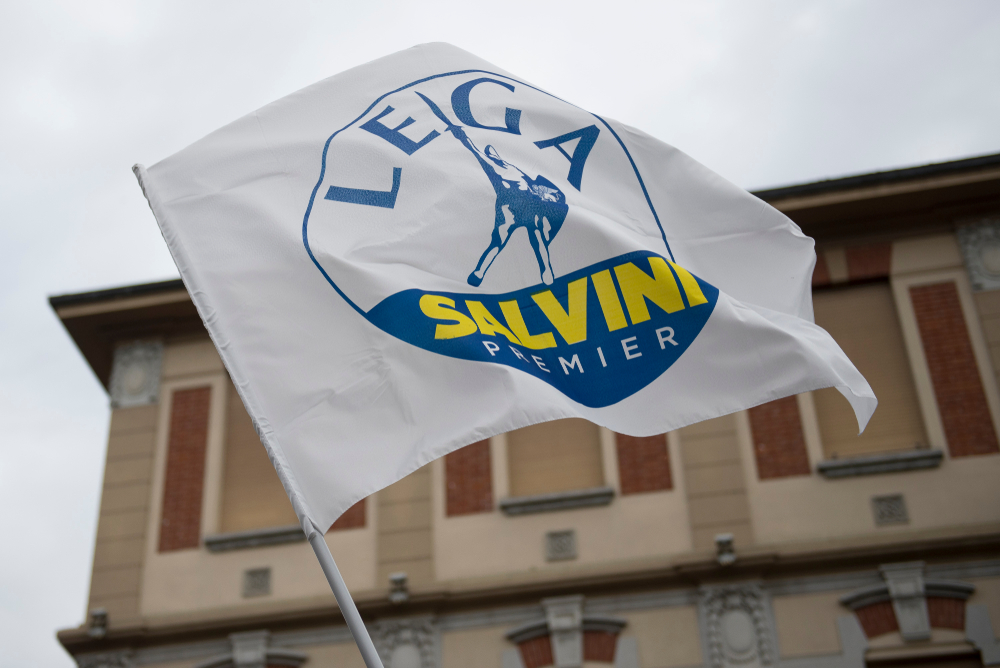 Settimo,Torinese,,Italy-may,12,,2019:,Matteo,Salvini,,Minister,Of,The