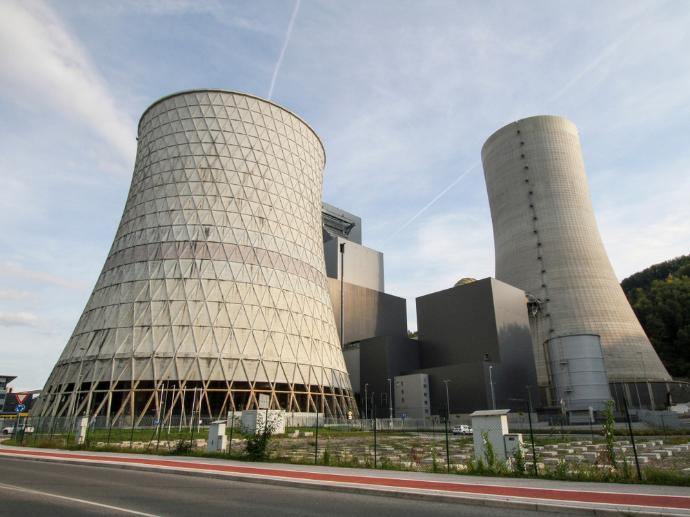 otanj,,Slovenia.,August,14,,2019.,Sostanj,Thermal,Power,Plant,In