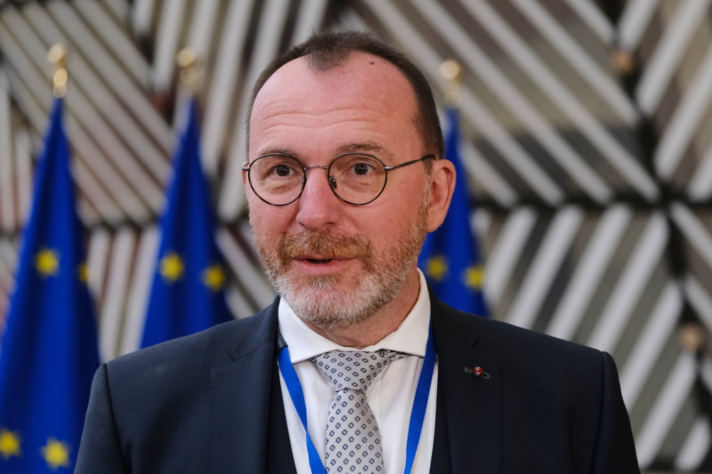 Georges,Engel,,Minister,Arrives,To,Attend,In,An,European,Council