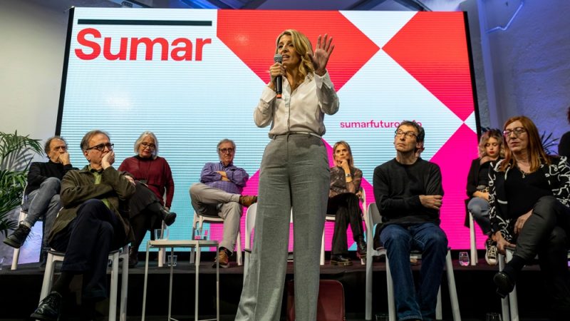 Spanien: Neue Linkspartei Sumar für die Wahlen registriert