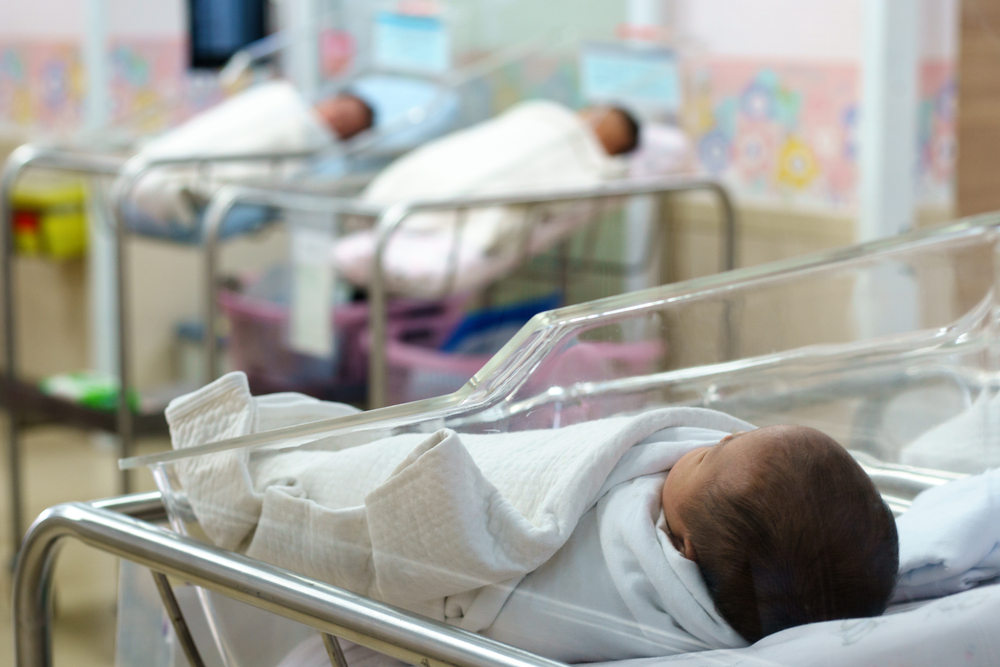 Newborn,Baby,In,Hospital