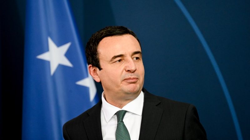 Kosovos Kurti fordert Lösung für Albaner in Serbien
