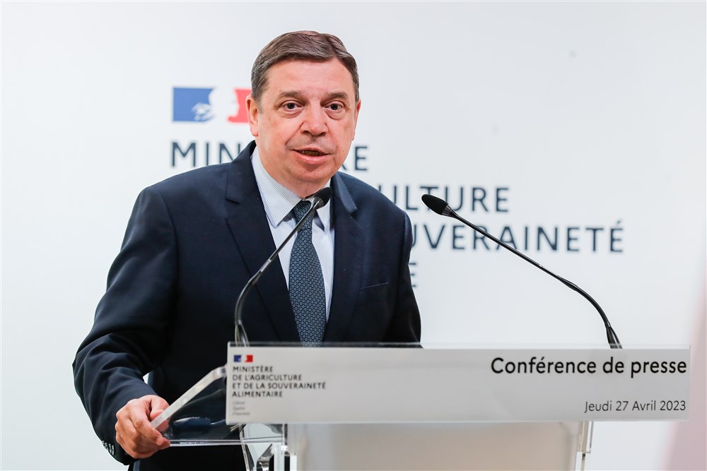 French and Spanish Agriculture Ministers hold joint press conference in Paris