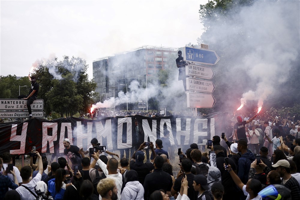 Nanterre, a march in memory of teenager killed by police