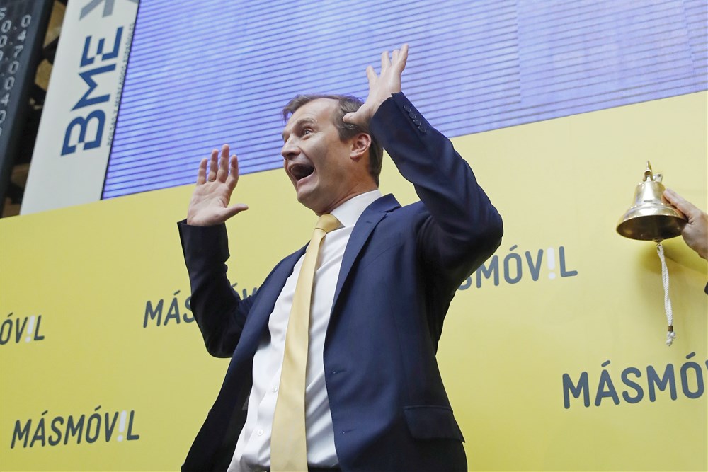Telecommunication operator MasMovil begins trading on Spain’s main Stock Exchange Market