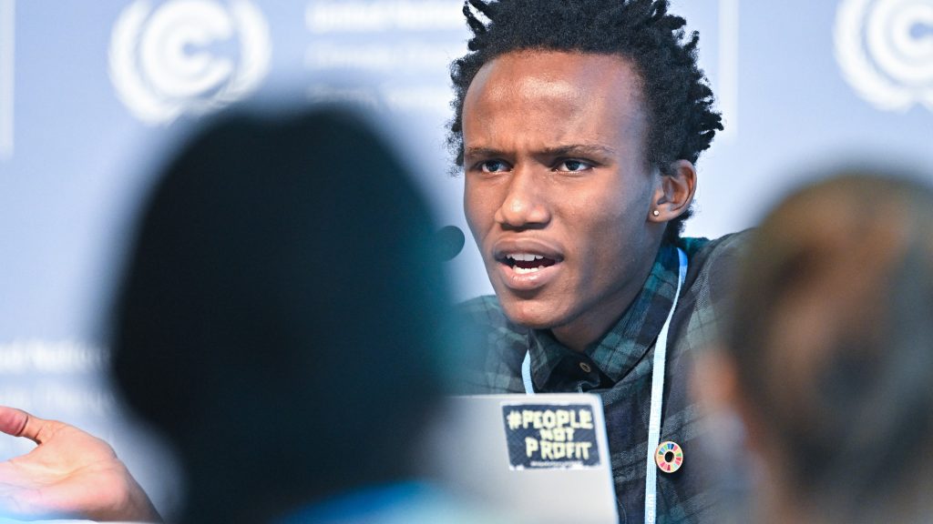 Kenya youth climate activist