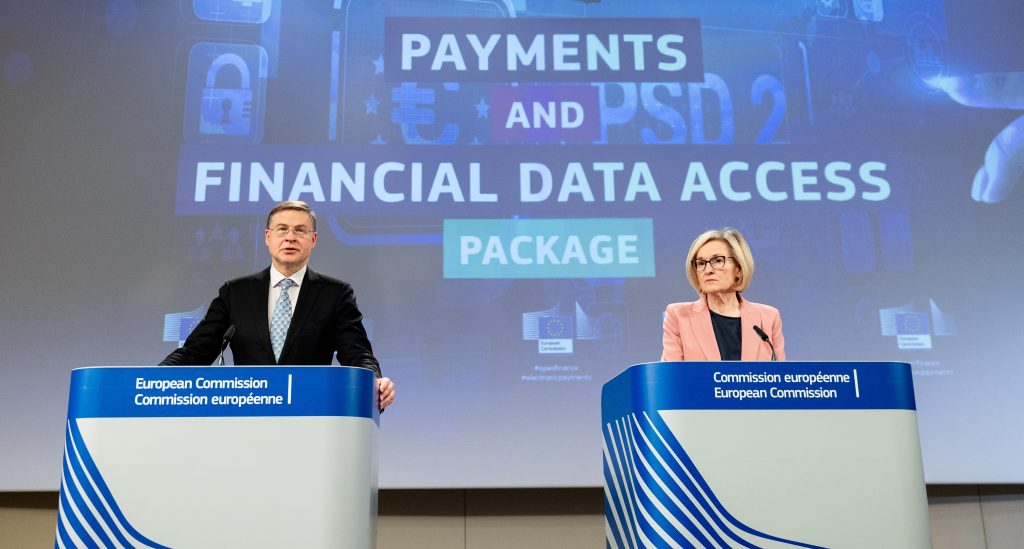 Read-out of the weekly meeting of the von der Leyen Commission by Valdis Dombrovskis, Executive Vice-President of the European Commission, and Mairead McGuinness, European Commissioner, on financial data access and payments