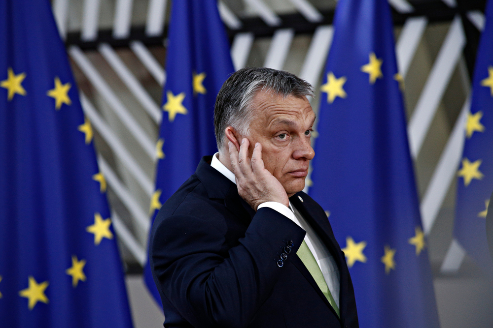 Viktor,Orban,,Hungary’s,Prime,Minister,Arrives,For,A,Meeting,With