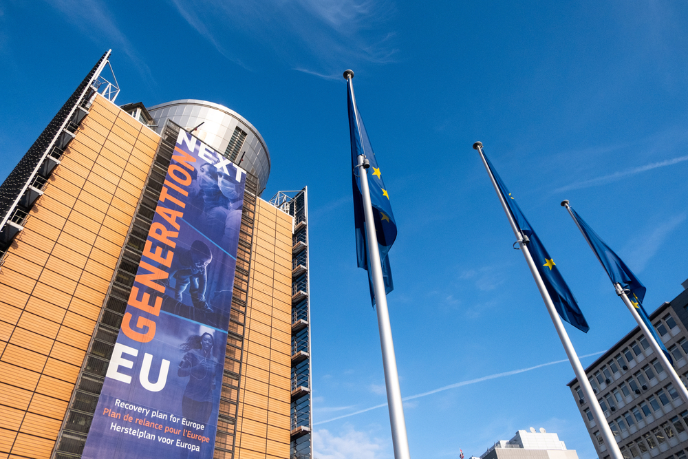 Brussels.belgium-11252020,:,Photo,Of,The,Berlaymont,Headquarters,Of,The,European