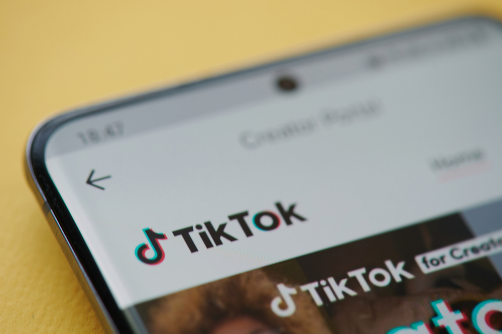 New,York,,Usa,-,June,24,2021:,Tiktok,For,Creator