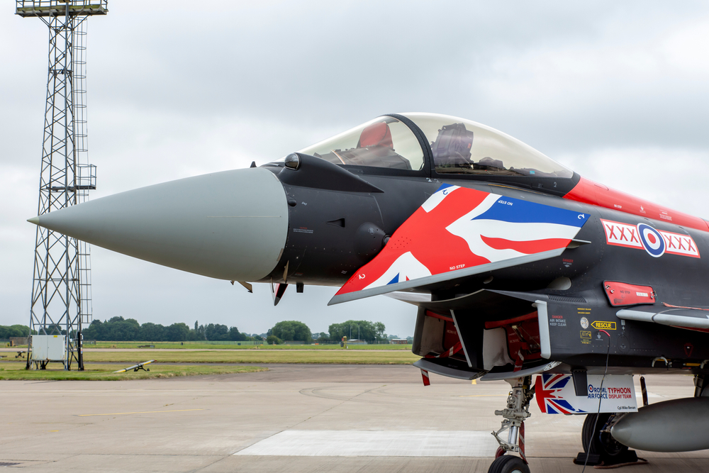 Raf,Coningsby,United,Kingdom,-,July,23,2021,Display,Typhoon