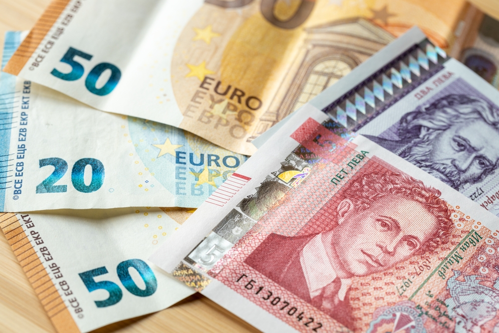 Bulgarian,Lev,Next,To,The,Common,Currency,Of,The,European