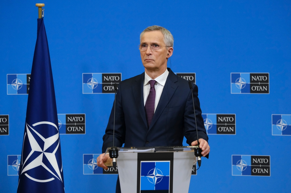 Nato,Secretary,General,Jens,Stoltenberg,And,Polish,President,Andrzej,Duda