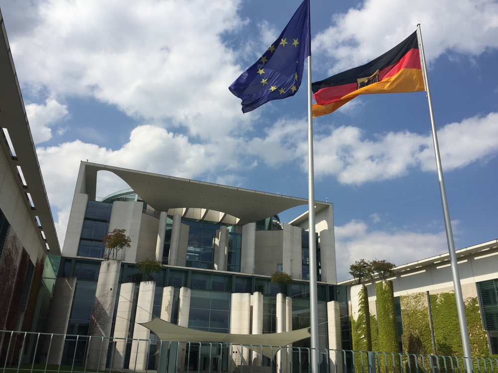 Berlin,,Germany,-,May,1,,2017:,Bundeskanzleramt.,The,Federal,Chancellery