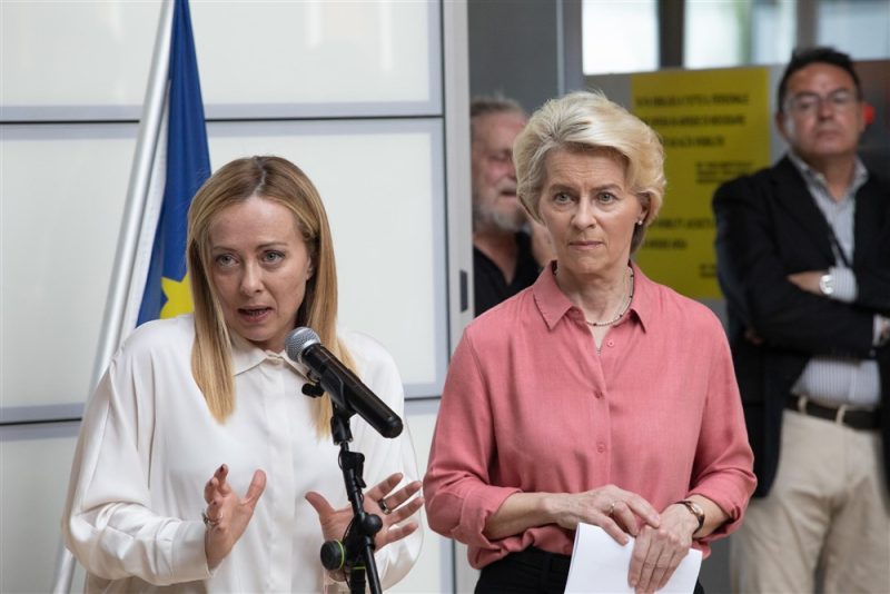 Meloni erwartet Kurswechsel beim Green Deal durch von der Leyen