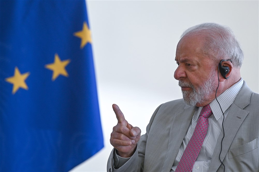 EU Commission president von der Leyen visits Brazil
