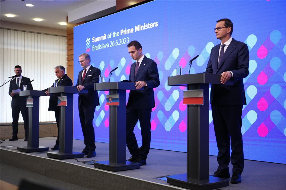 Meeting of the heads of government of the Visegrad Group countries