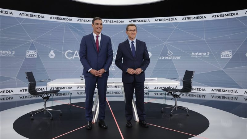 Spanischer Wahlkampf: Schlagabtausch in erster TV-Debatte