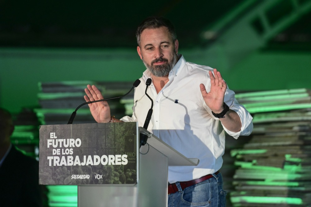 Vox election rally in Leganes (Madrid)